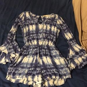 Tie-Dye Hollister romper